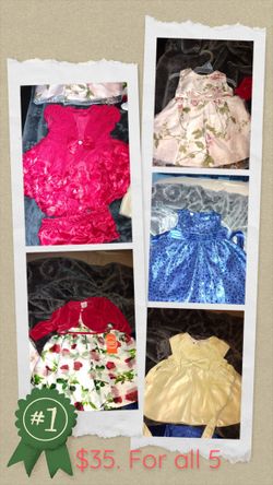 Girl Dresses 3 To 18 Months