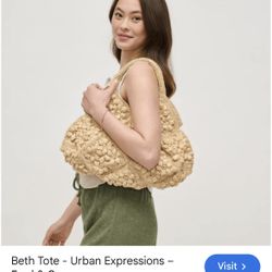 Raffia Urban Expressions Bag