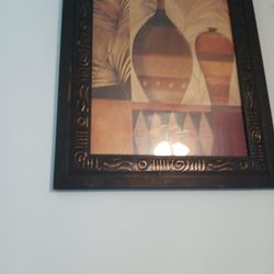 Set Of 2 Pottery Pictures