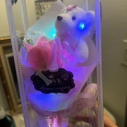 Small Teddy Baby Bear With  Lite