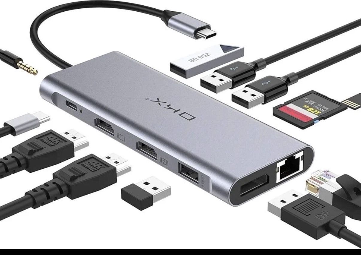 USB C HUB Pro Docking Station USB C Hub