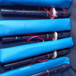 5 Soprano Recorders 