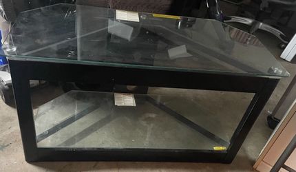 Glass TV Stand