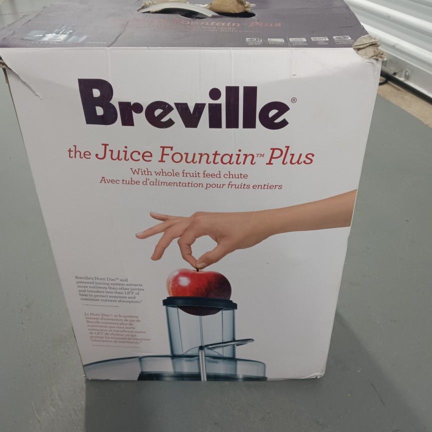 Breville juice Fountain Plus