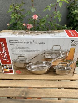 Batería de cocina de 7ps De acero inoxidable