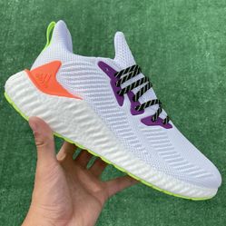 ADIDAS ALPHABOOST “CLOUD WHITE / CORAL” (Size 11, Men’s)
