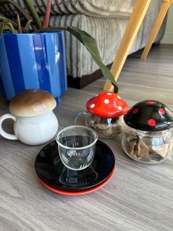 Mushroom Tea Set
