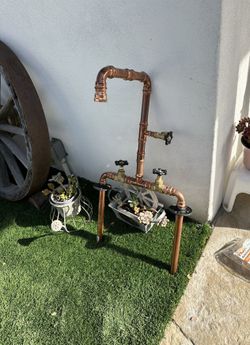 Farmhouse Copper Faucet Custom