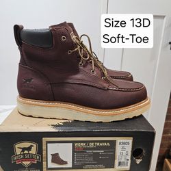 Red Wings Irish Setter Soft Toe Boots Size 13