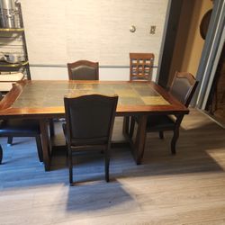 Dining Room Table With 4 Chairs  