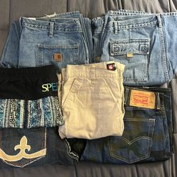 Men’s Y2K Jeans And Shorts 