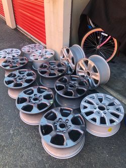 Rims $50 ea bronco. / Tacoma. 2024-2026