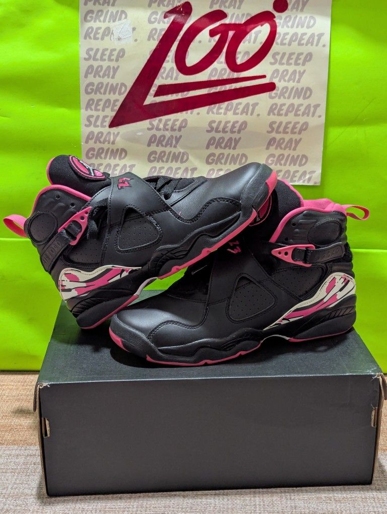 Jordan 8 Pinksicle sz 7.5W Used ONCE