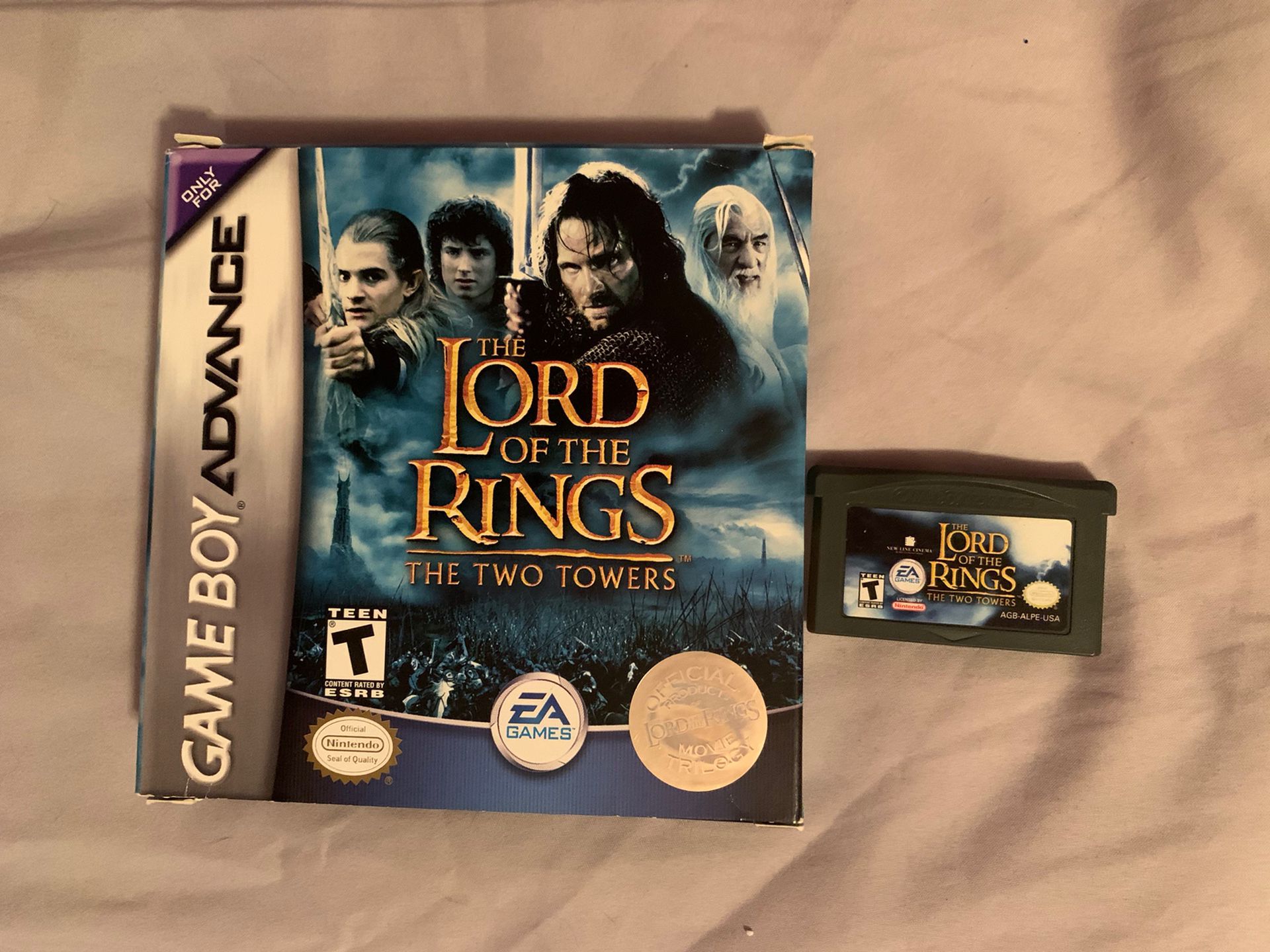 The Lord of the Rings The Two Towers Gameboy Advance 