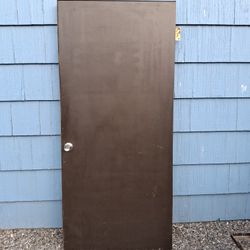 Wood Door 36x80 Right Swing 