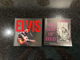 2 Elvis Presley Books Elvis & Best of Elvis Recollections of Great Humanitarian