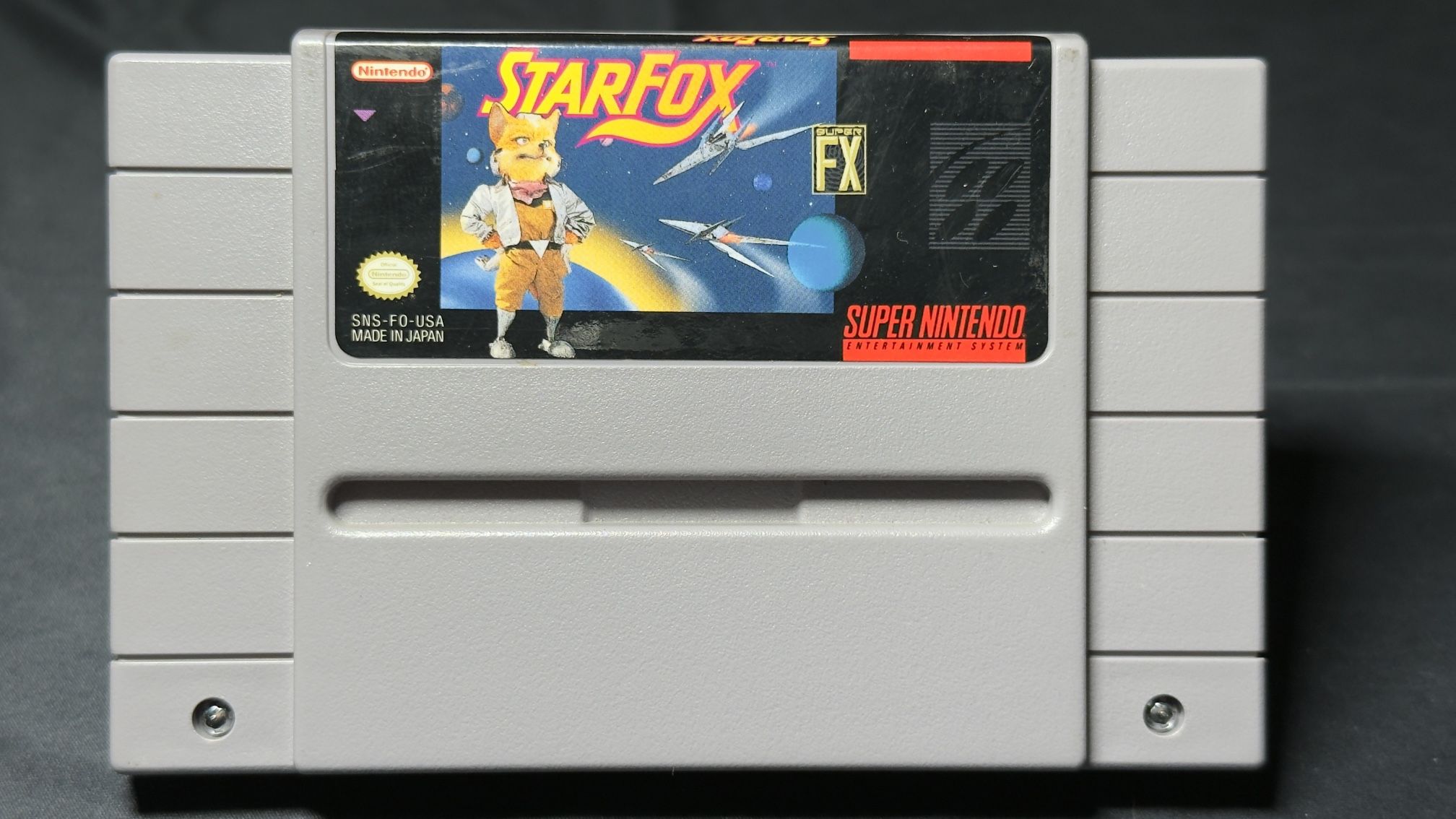 STARFOX FX SNES AUTHENTIC 