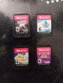 Nintendo Switch Pokémon games