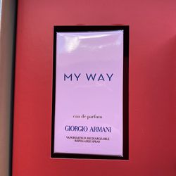 Giorgio Armani Gift Set Women’s “My Way” Perfume 3oz With Travel 0.5oz Thumbnail