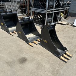 Excavator Bucket 12in, 24in’ 30in’ 