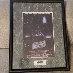 Star Wars The Empire Strikes Back ChromArt Print