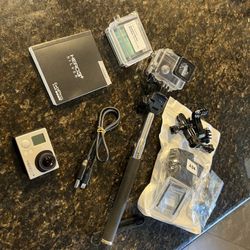 GoPro3 Silver with Accessory Bundle