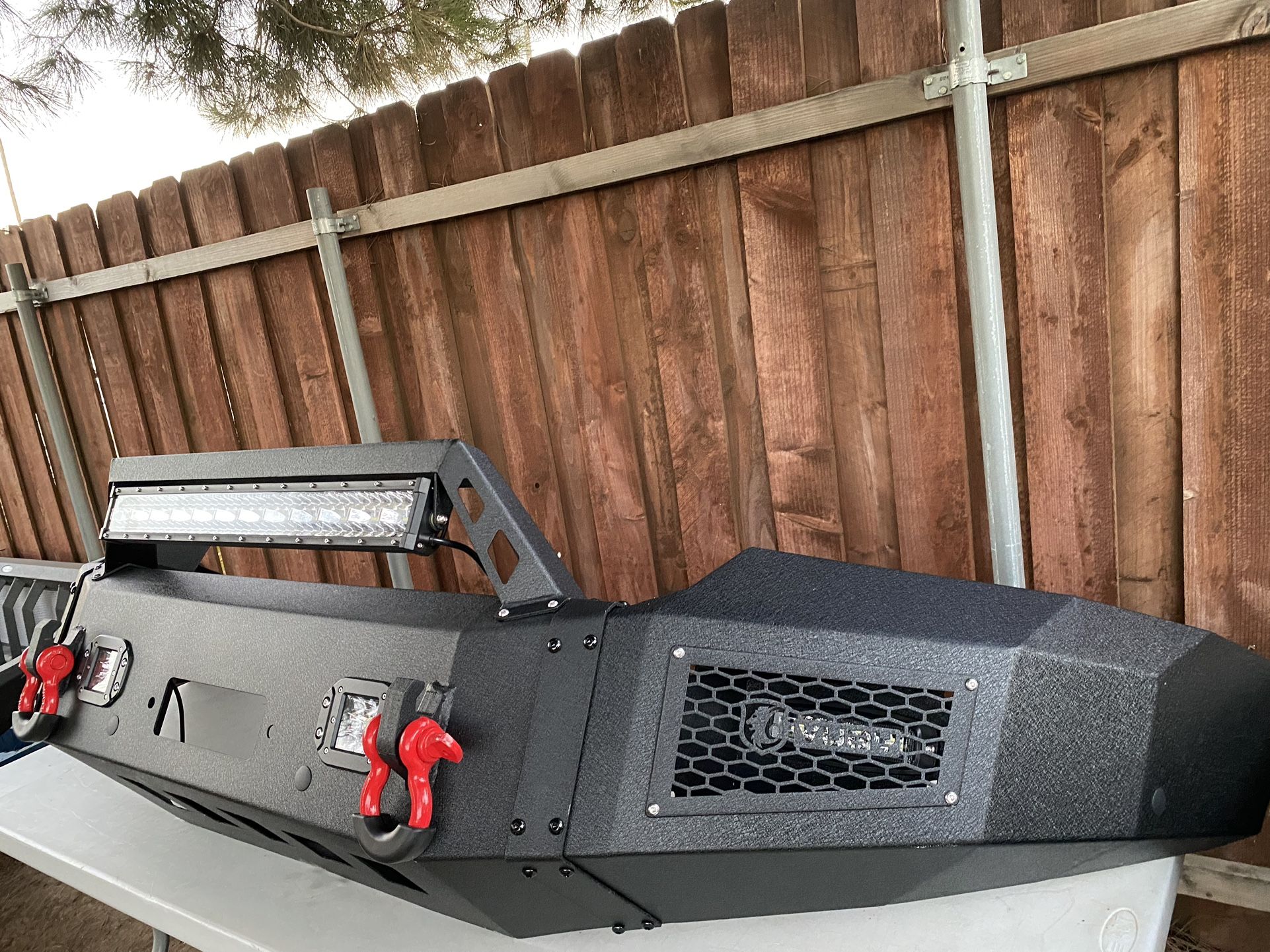 07-13 GMC Sierra Front Steel Bumper