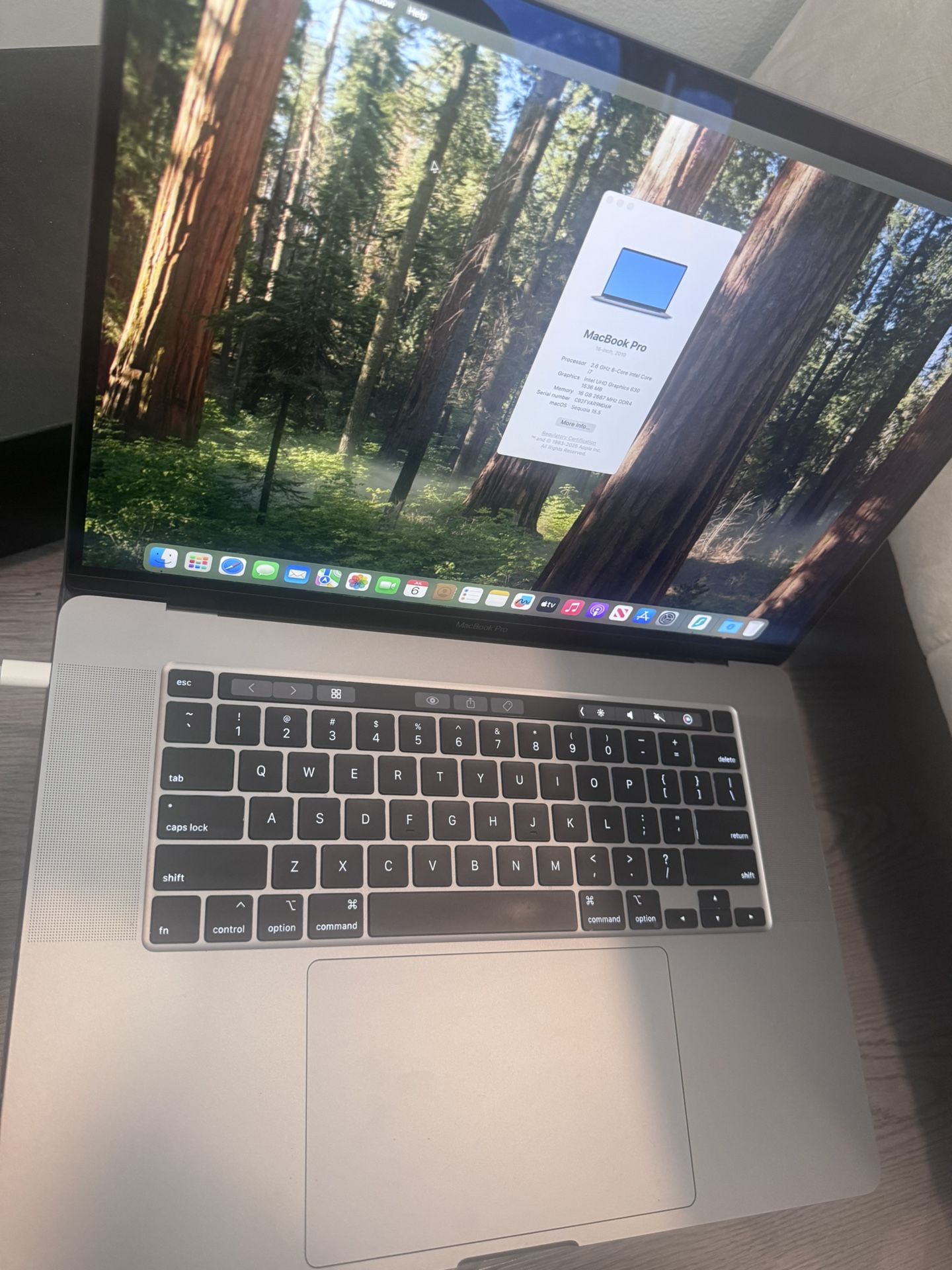 MacBook Pro 16" 500GB - Mint Condition, 4 USB-C Ports and 87W Charger Included!
