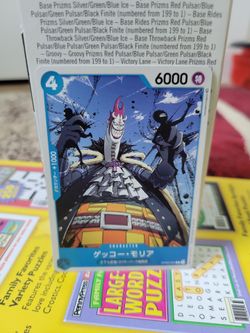 One Piece Card Game: Gecko Moria (Common) Paramount War