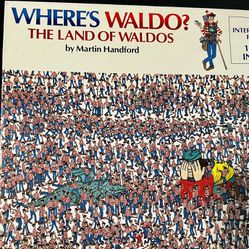 Complete Vintage 1990 Where’s Waldo? The Land of Waldos 550 Piece Jigsaw Puzzle 18” x 24”