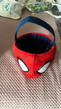 Spider Man Plush Basket