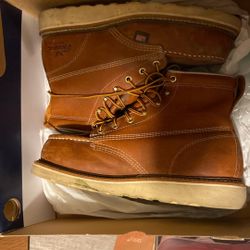 used carpenter boots steal toe