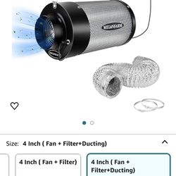 Carbon Filter And Fan