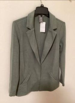 Womens Open Front Long Sleeve Suit Jackets Blazer