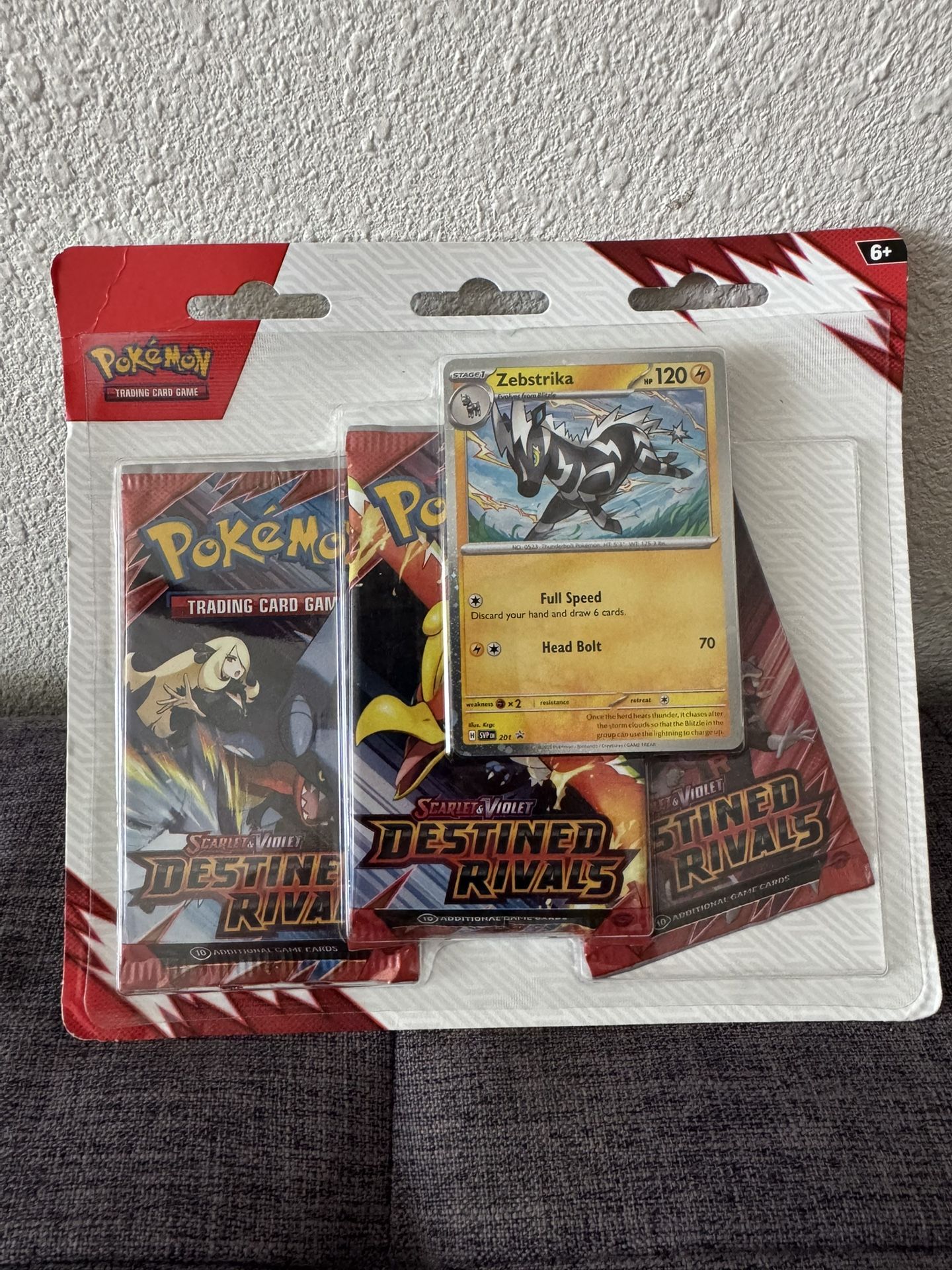Pokemon Destined Rivals 3 Pack Booster Pack