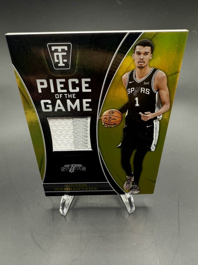 Victor Wembanyama Gold 10/10 Game Worn