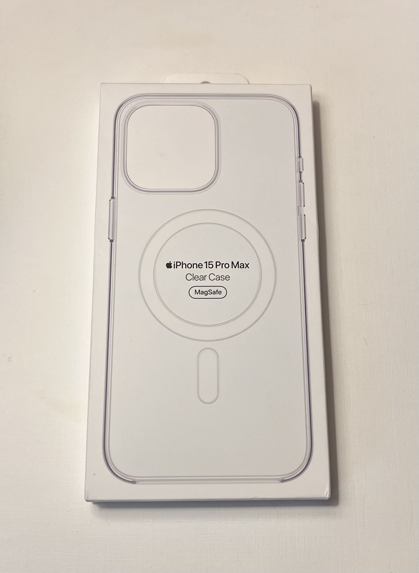 New iPhone 15 Pro Max Apple Clear MagSafe Case