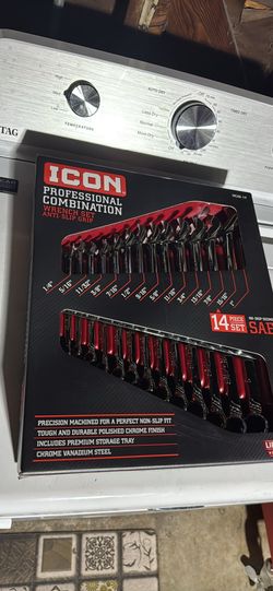icon anti slip grip wrenches SAE