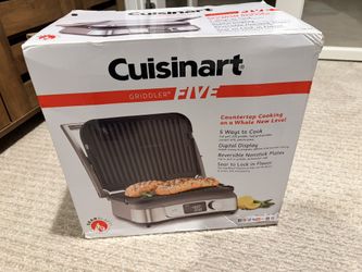 BRANDNEW CUISINART 5in1 GRIDDLE 