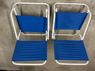 Folding Beach Chairs- Set of 2