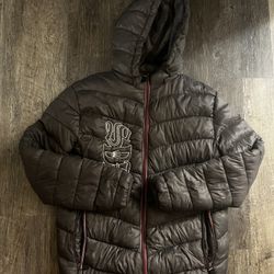 SDL Grey Puffer Jacket M