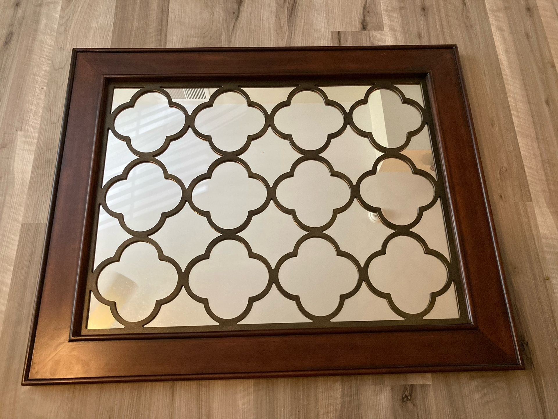 Patterned Wall Mirror