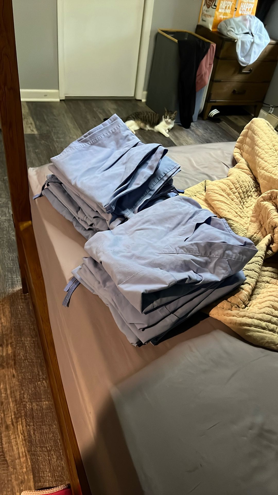 Light Blue Unisex Scrubs-XS 10 Sets