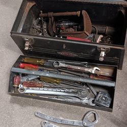 Tool Box With Tools 