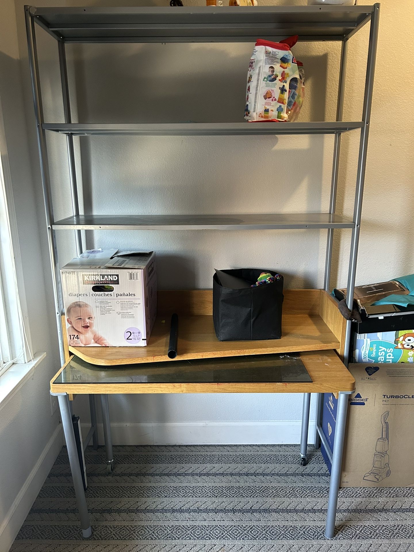 Shelves/Desk