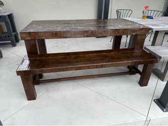 Wooden table