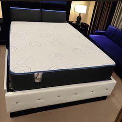 Full Size Mattress 10 Inches Quality and Comfort New From Factory Wrapped In Plastic Also Available: Twin, Queen And King Same Day Delivery