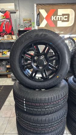 20x9 Ultra Wheels For Tundra Or Sequoia 5x150 4 New Tires All Terrain 