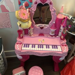Disney princess Piano Vanity 