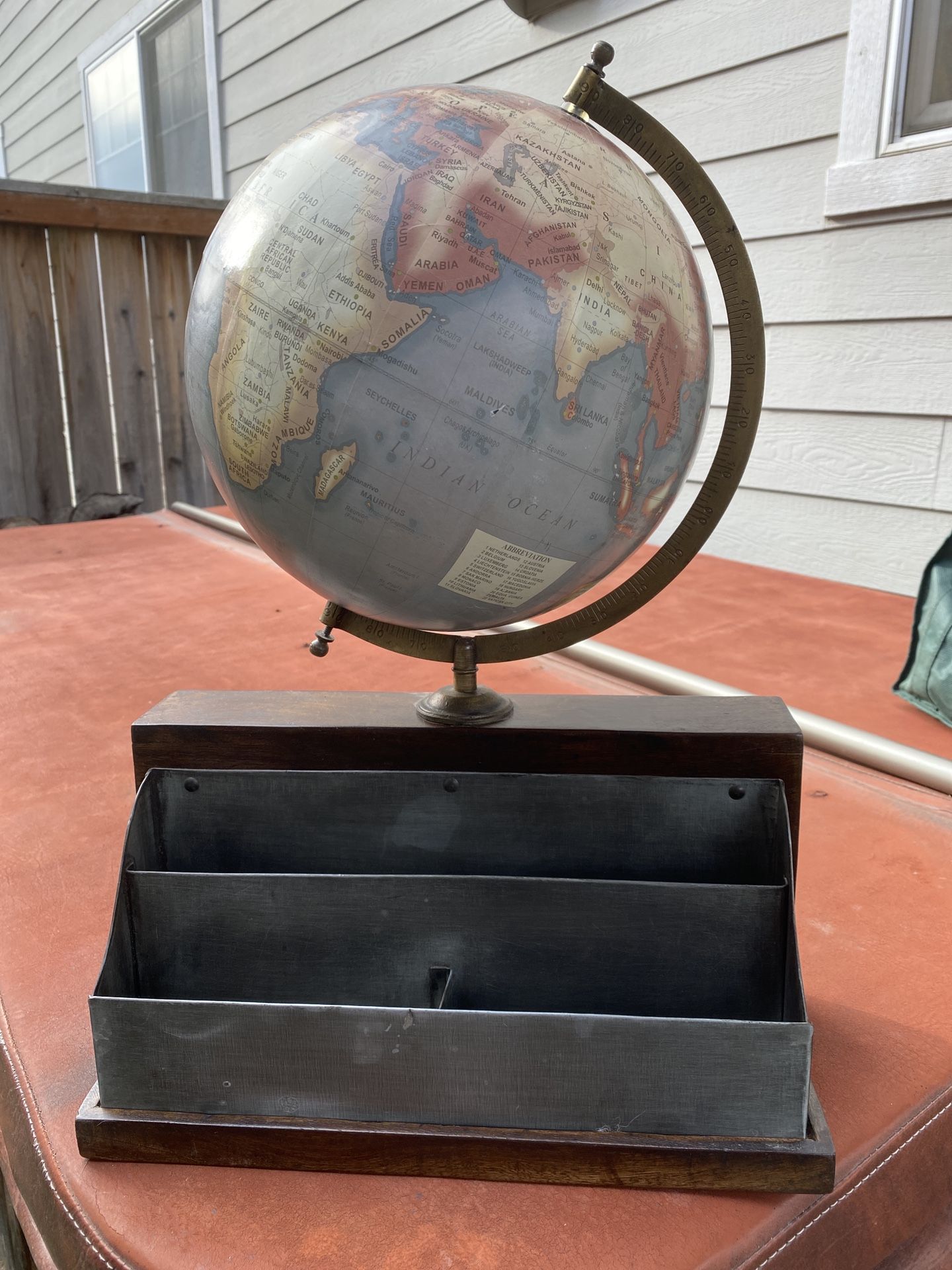 Pier One Globe Office Organizer 